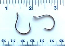 50 Matzuo 430012 Finesse Black Wacky Worm Fishing Fish Hooks size 4/0