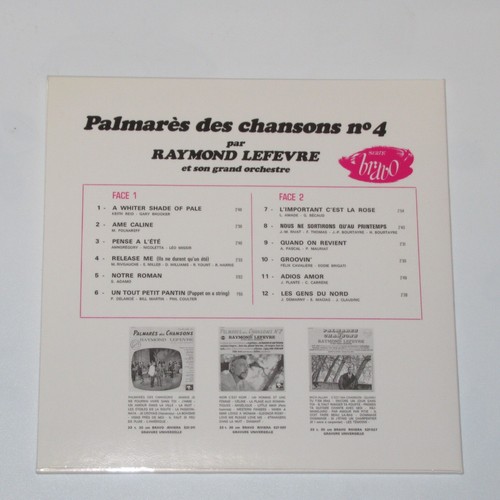 RAYMOND LEFEVRE PALMARES DES CHANSONS Nr. 4 JAPAN SHM-CD PROMO mit OBI PAPER SLEEVE - Bild 4 von 7