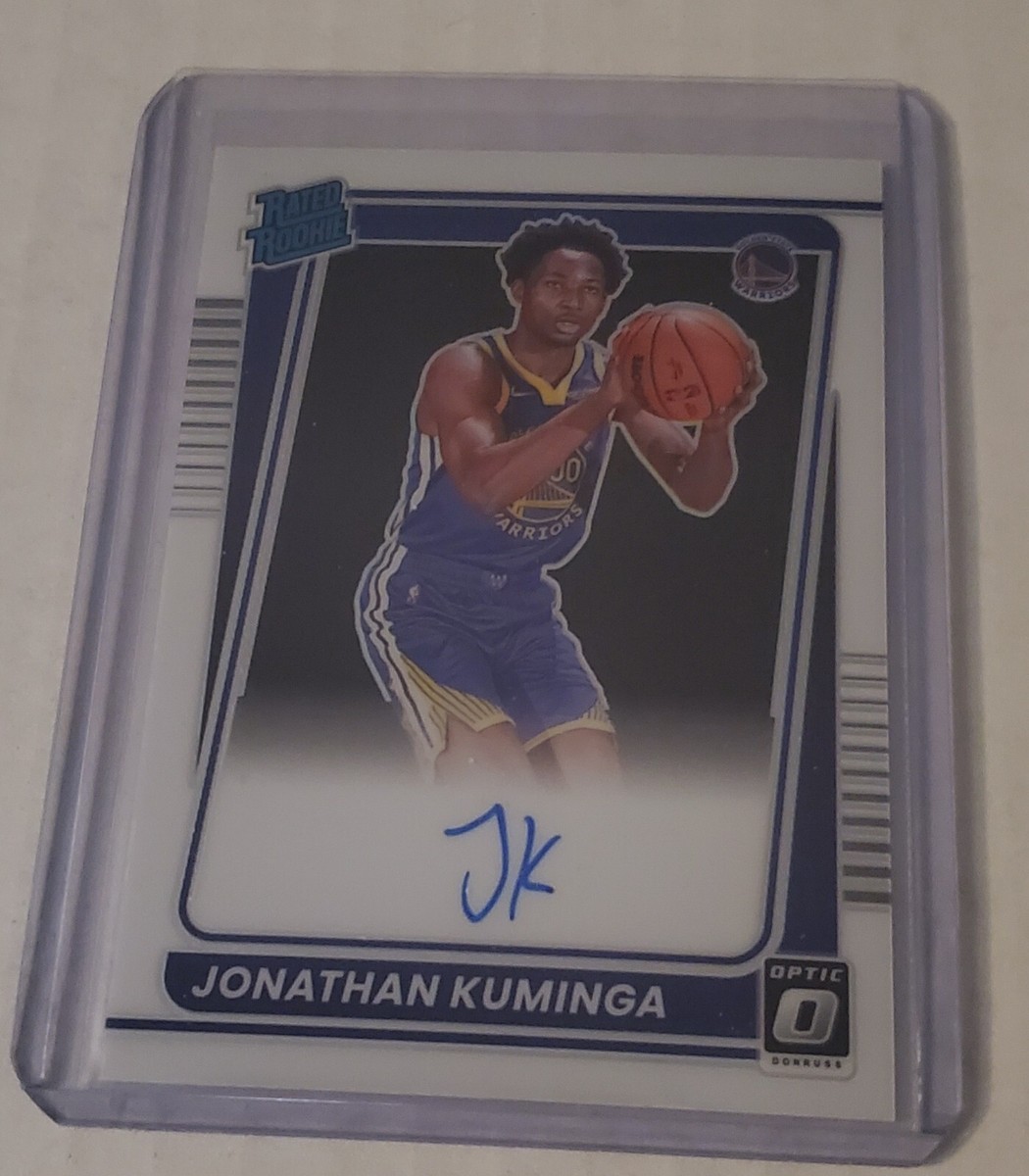 JONATHAN KUMINGA 2021-22 Donruss Optic Rated Rookie RC AUTO On 