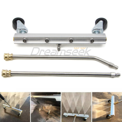 4000PSI Hochdruckreiniger Unterbodenreiniger Auto Fahrwerk Reiniger Wasser Besen