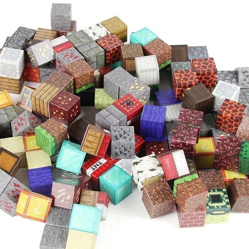 Magnetic Blocks Build Magnet MINE World CRAFT Set Sensory Construction Toys Gift - Picture 4 of 15