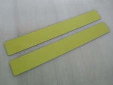 Blank Pair of YELLOW Vehicle Magnetics 3"x24" Sign for Car Truck Van SUV