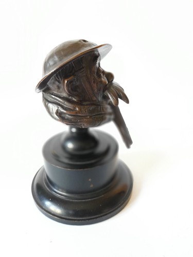 Old Bill Lorry mascot. Bruce Bairnsfather old Bill. Old Bill bonnet mascot. - Picture 5 of 8
