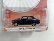 1971 Datsun 510   - Greenlight Tokyo Torque Series 9 - dark blue