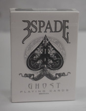 Ellusionist Ghost Playing Cards Magic Gaffed Deck White USPC Sealed Deck