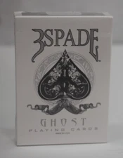 Ellusionist Ghost Playing Cards Magic Gaffed Deck White USPC Sealed Deck
