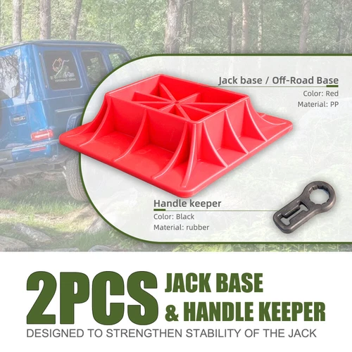 Base Stand & Handle Keeper Compatible with Hi Lift Jack Accessories Handle Bar - Bild 5 von 12
