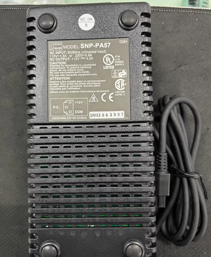 Skynet SNP-PA57 12V 4.2A 3Hole Charger Power Adapter - Photo 2/2