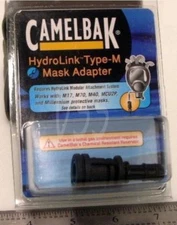 2 PIECES CamelBak Type-M Hydrolink Mask Adapters M17 M70 M40 MCU2p Millennium C4
