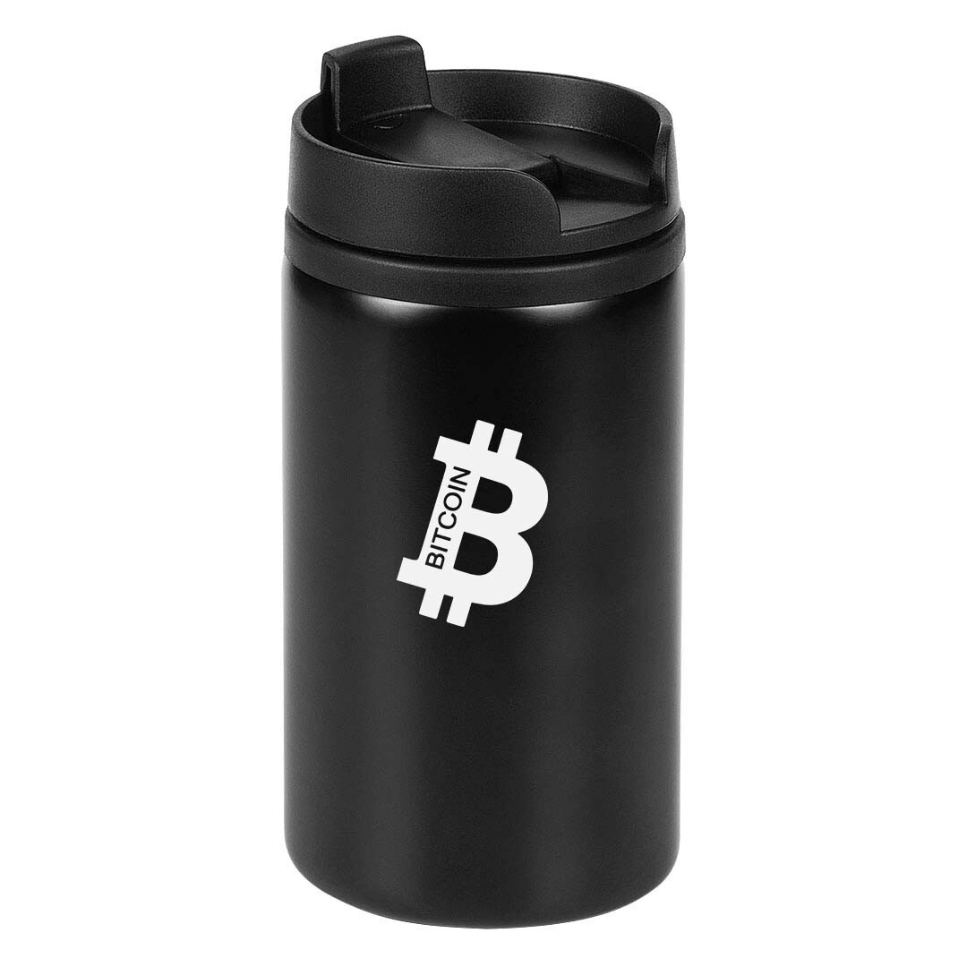 Bitcoin Logo Crypto Lover Laser Engraved Thermo Coffee Tumbler Travel Mug  Cup | eBay UK
