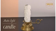 Auto-light Candle with Remote Control by Sorcier Magic