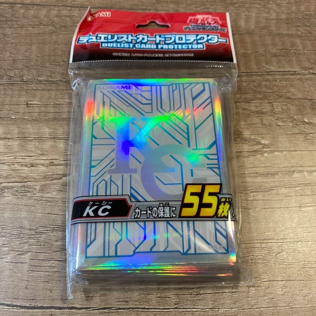 yugioh kaiba corporation card sleeves Yu-Gi-Oh Duelist Card Protector KC Kaiba Corp 55 Sleeve Japan NEW Yugioh  Sleeves