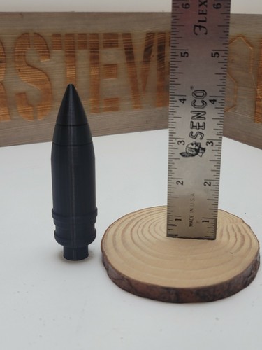 Cosplay plástico falso impreso en 3D 1,1 pulgadas (28 mm) 75 Cal MKI / II-Falso SIN TERMINAR - FALSO - Imagen 2 de 4