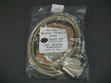 Black Box BC00703 DB25M-DB25M Male to Male Modem Cable 6 Ft 25 Pin