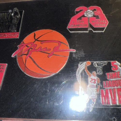 1999 Michael Jordan Upper Deck Retirement Pin Set 501/23000 BRAND NEW SEALED - Picture 5 of 7