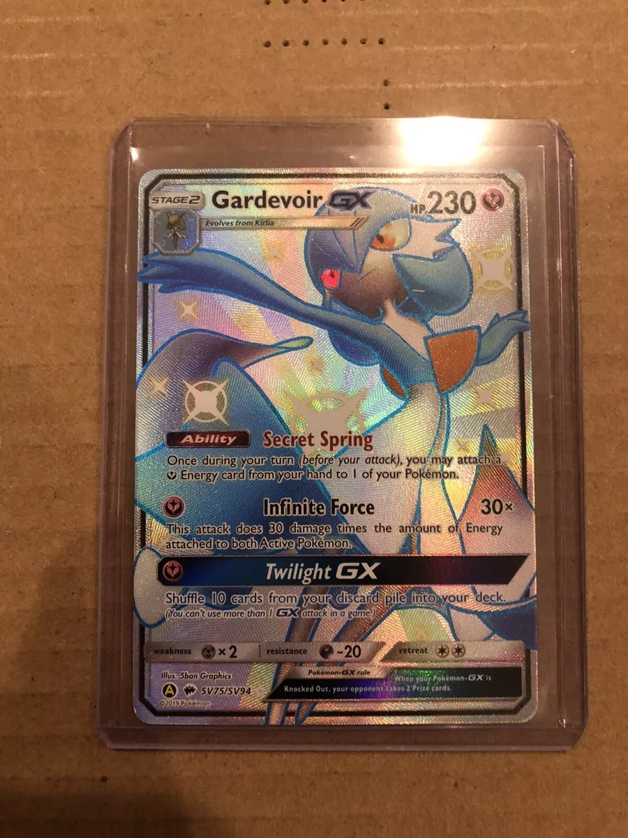 Shiny Gardevoir GX SV75/SV94 Ultra Rare Hidden Fates Pokemon TCG Near Mint