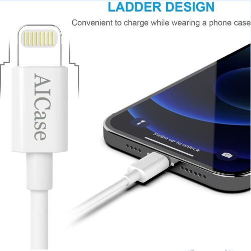 iPhoneCertified Charger USB Data iPhone Cable For iPhone 14 13 12 11 XR 8 7 Plus - Picture 9 of 15