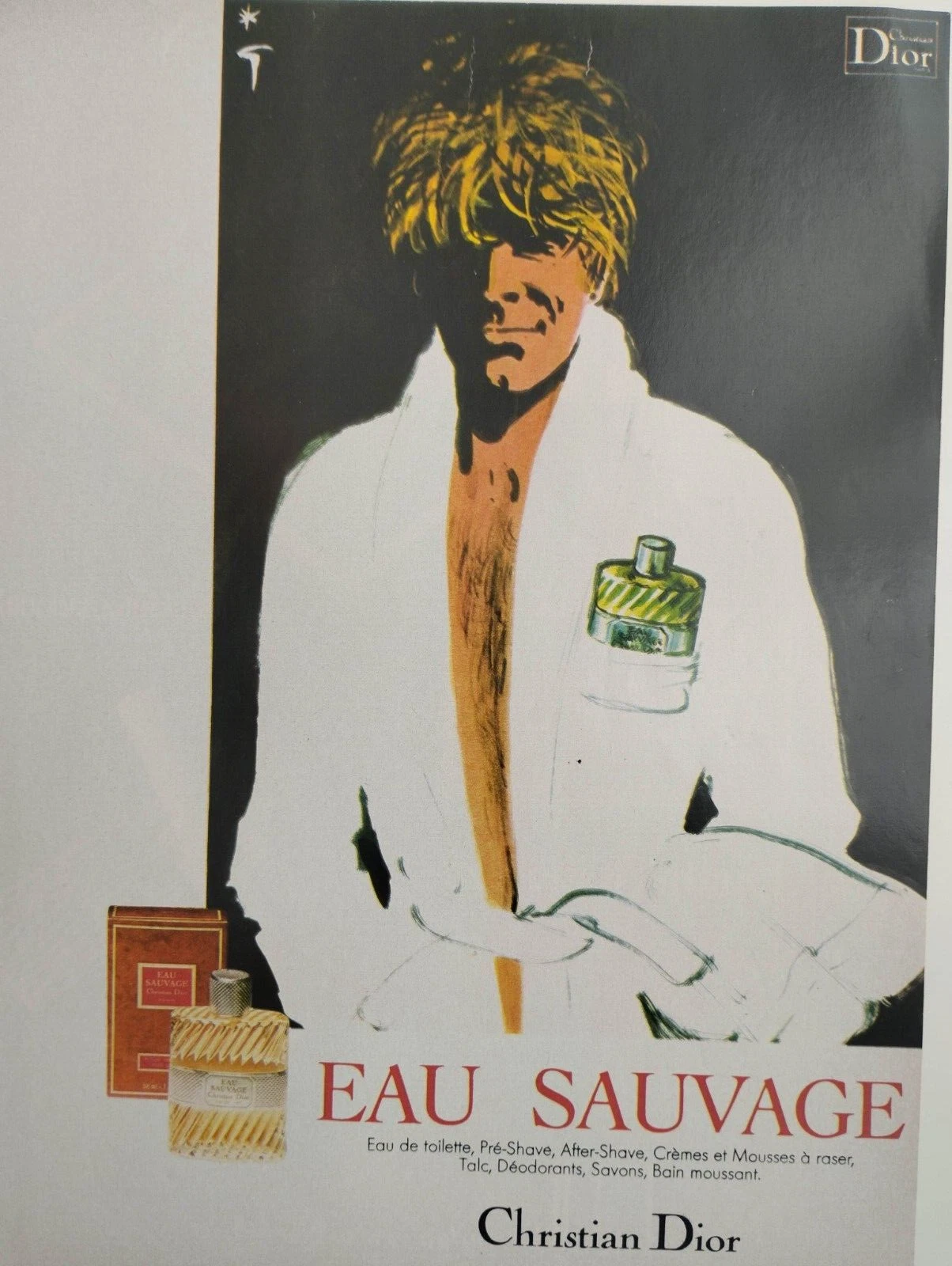 rare impression publicitaire vintage !! 