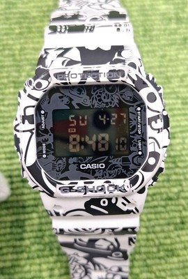 Casio G-Shock DW-5600GU-7JR Digital Watch Black Resin 200m