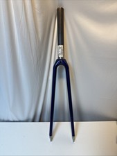 Forcella in carbonio vero temperamento per bicicletta blu numero di serie C115042