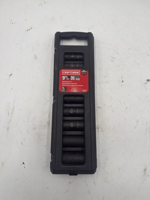 #ad Craftsman 9pc SAE 3 8quot; Deep Impact Socket Set CMMT15882 $42.97