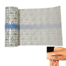 Waterproof Tattoo Aftercare Bandage Roll 6 in x11 yd ,Tattoo Wound Healing Wr...