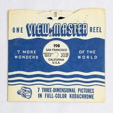 Vintage 1948 View-Master Reel 198 San Francisco California - As-Is Collectible