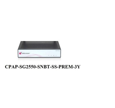 Check Point 2550 firewall +3 year SNBT subscription CPAP-SG2550-SNBT-SS-PREM-3YR