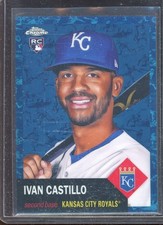 Ivan Castillo 2022 Topps Chrome Platinum Toile White/Blue Refractor 431 (68/199)