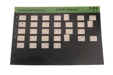 American Yard Products 1-84 Rotary Motors Rev:10/98 Microfiche