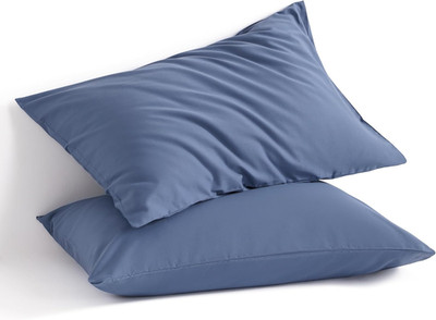 Cotton Pillow Cases Standard Size, Soft Standard Pillow Cases Set of 2 with Enve