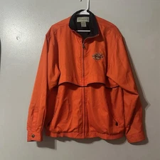 Cutter & Buck Men’s Vibrant Orange Oklahoma State University Windbreaker