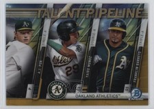 2017 Bowman Chrome Talent Pipeline Gold Refractor 49/50 AJ Puk Yairo Munoz 1g5