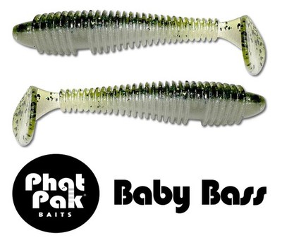 Swimbait Paddle Tail Keitech Style 2.8'' 30 Ribbed Soft Plastic Bass Fishing Lure