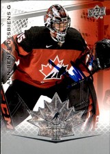 Ann-Renee Desbiens Signed 2021 Upper Deck Canada Card PWHL Montreal Victoire