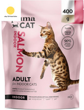 Complete Dry Salmon Flavoured Cat Food, Indoor Adult Cat Food, 400G