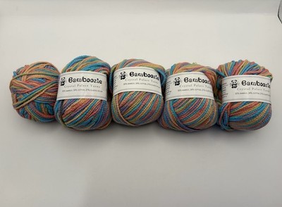 4+ Skein Crystal Palace Yarns Bamboozle Bamboo Cotton Variegated Circus 50g 90yd