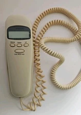 Lenoxx Telephone Caller ID Single Line Corded Trim Phone HAC PH-540 Vintage