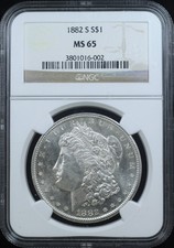 1882-S Morgan Silver Dollar — listing 6