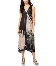 Rachel Roy Womens Cross Back Maxi Dress