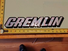 Vintage 80s Amc Gremlin Reflective Decal. 3in X 15.5in