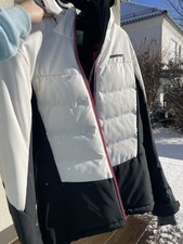 Skijacke von Ziener- Größe 36 - schwarz weiß -wie neu