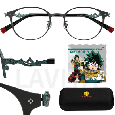 My Hero Academia Izuku Midoriya Eyeglass Glasses Black Mat ZOFF