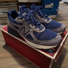 New Balance 990v4 Royal Blue Suede M990RY4 Made in USA Men’s 10 EU 44