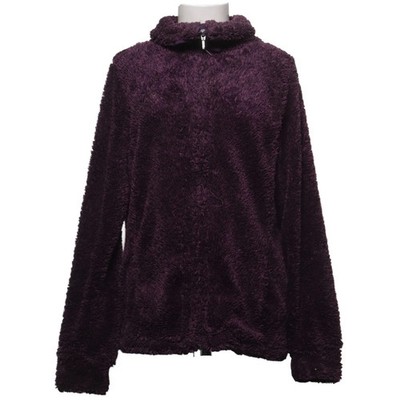 Esmara, Fleecejacke, Größe: 44/46, Lila, Polyester, Sonstiges, Plüsch #FYN