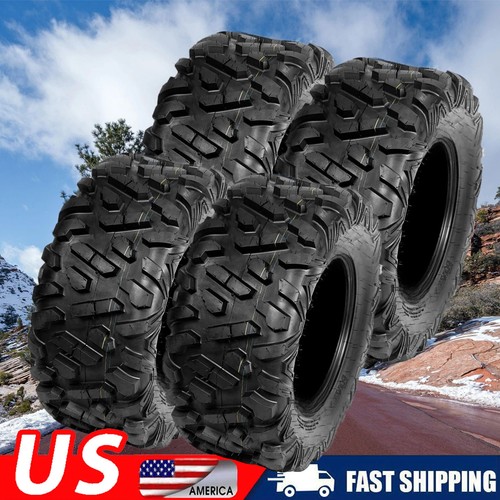 4pcs 26x9-14 26x11-14 Front Rear ATV UTV Tires 26x9x14 26x11x14 6 Ply Mud Tires