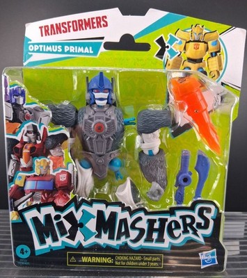 Transformers Mix Mashers Optimus Primal Action Figure Set