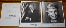 1967 Autographed Photographs - 38th Vice President Hubert H. Humphrey + Muriel H