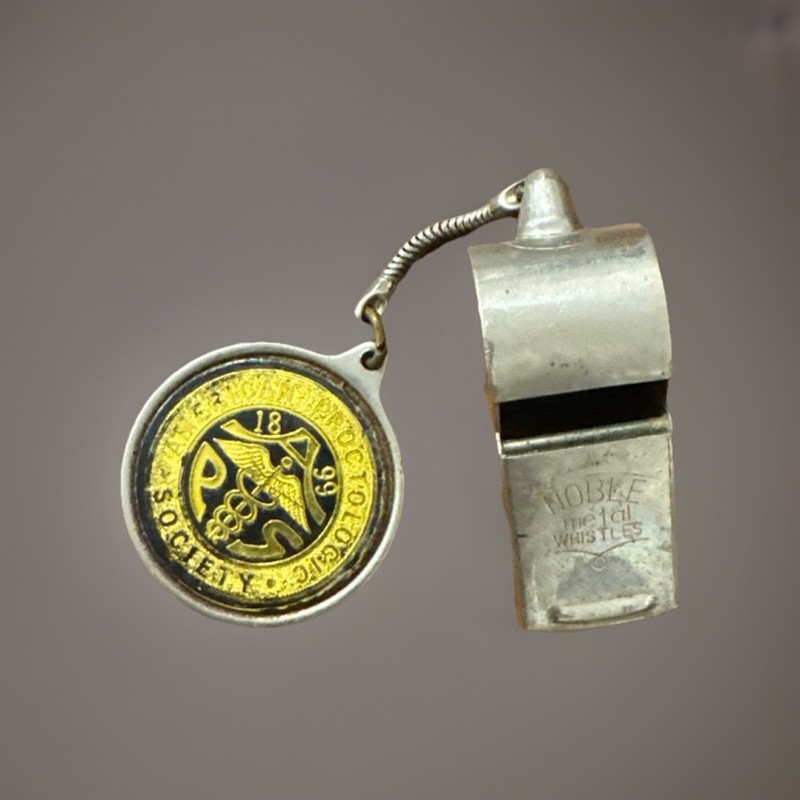 Vintage American Proctology Society Noble Whistle