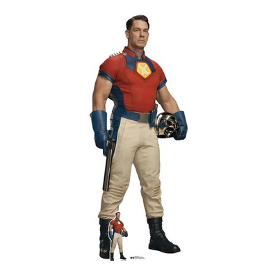 Peacemaker Pappaufsteller - John Cena Peacemaker with Sonic Boom Helmet (192 cm)